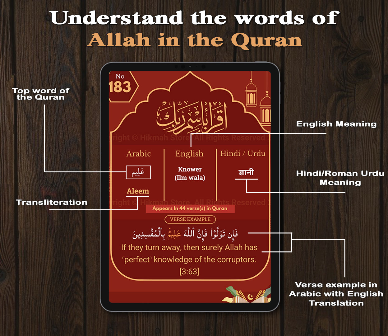 Top 400 Words That Count For 60% Of The Quran + BONUSES