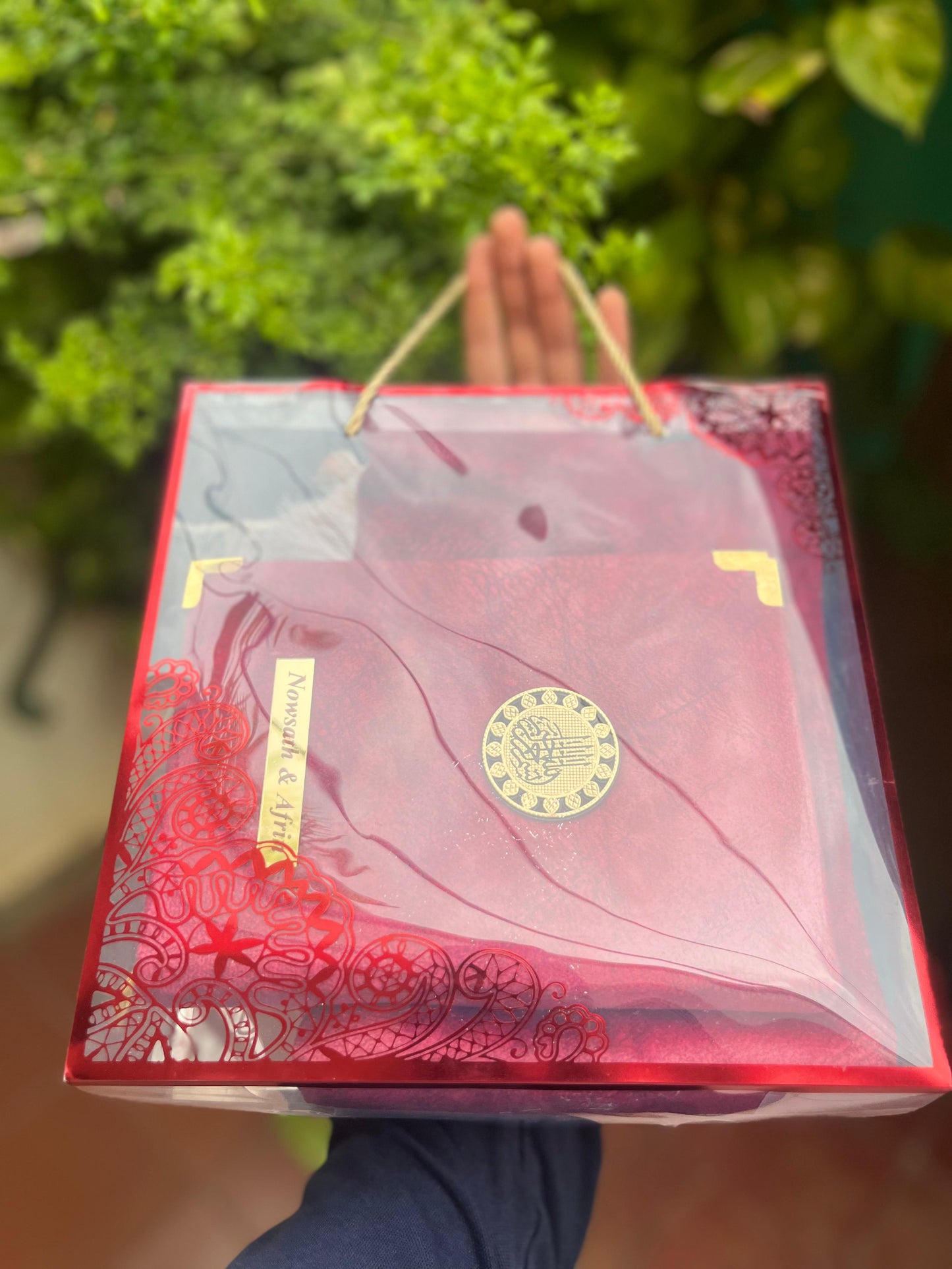 Personalized Name Janamaz Prayer Mat