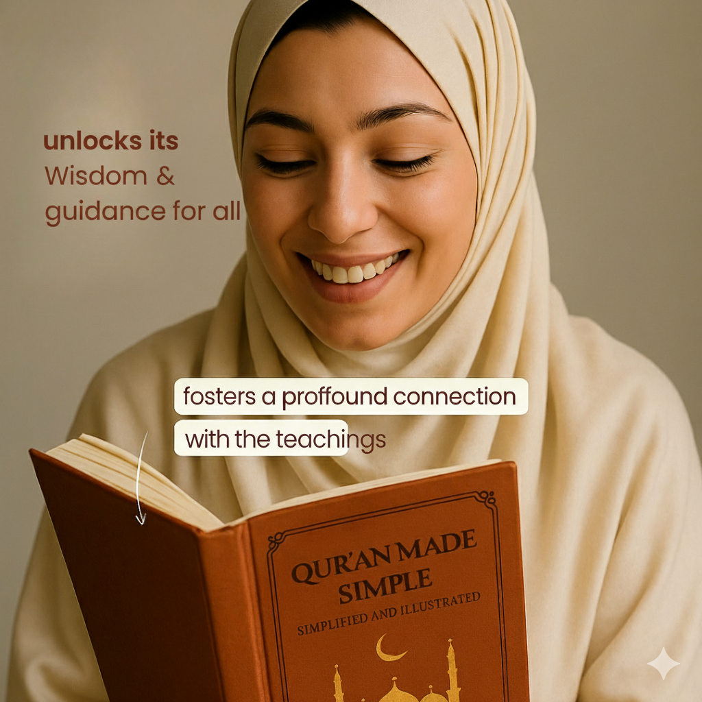 Quran made simple & illustrated - V1 & V2 + BONUSES ( E-BOOK ONLY)
