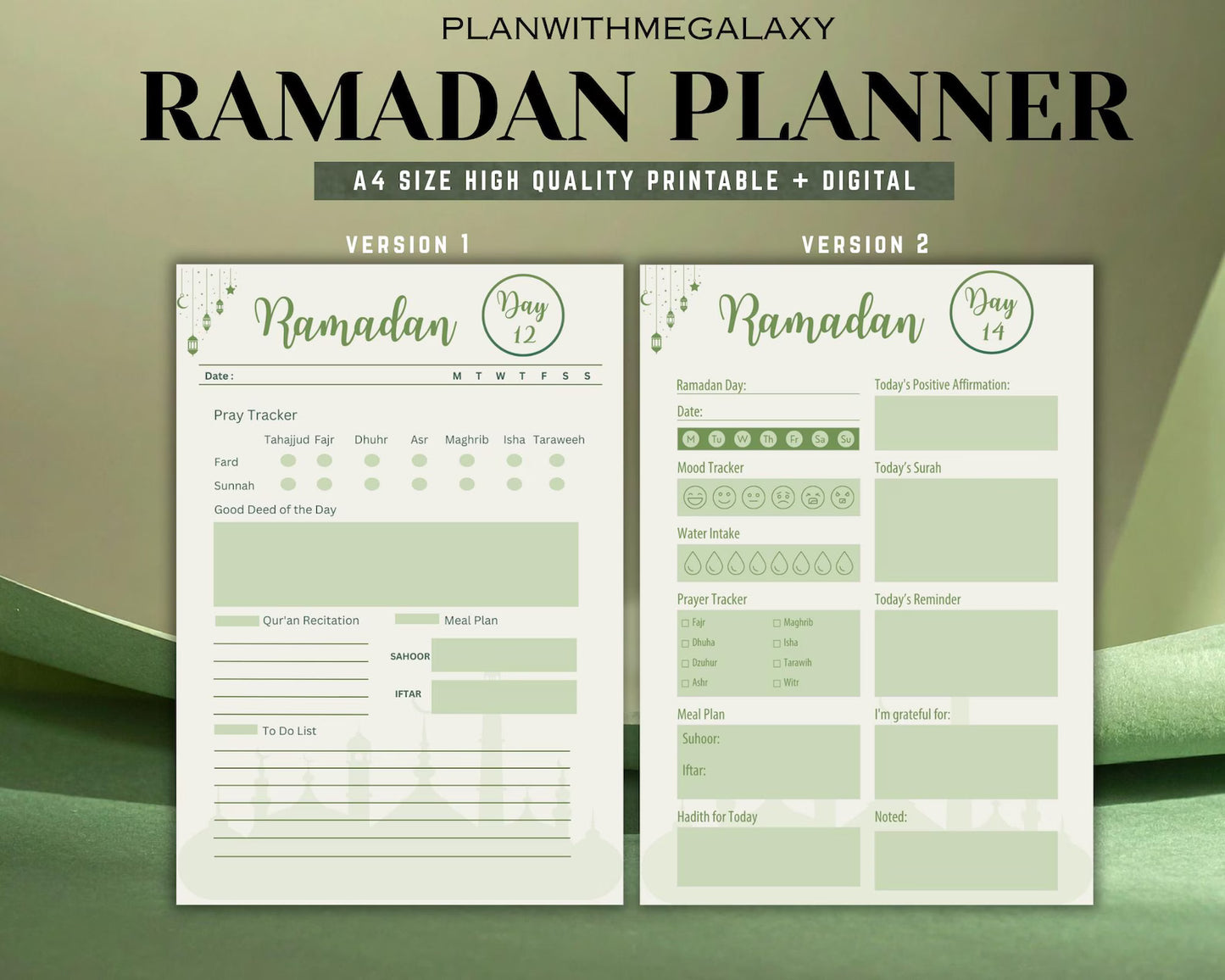 Ramadan Activity Bundle for Kids  + Ramadan Tracker 2026 (Included Bonus)