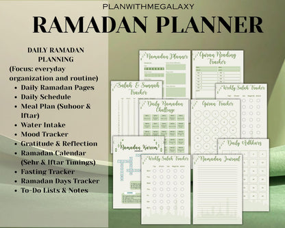 Ramadan Activity Bundle for Kids  + Ramadan Tracker 2026 (Included Bonus)