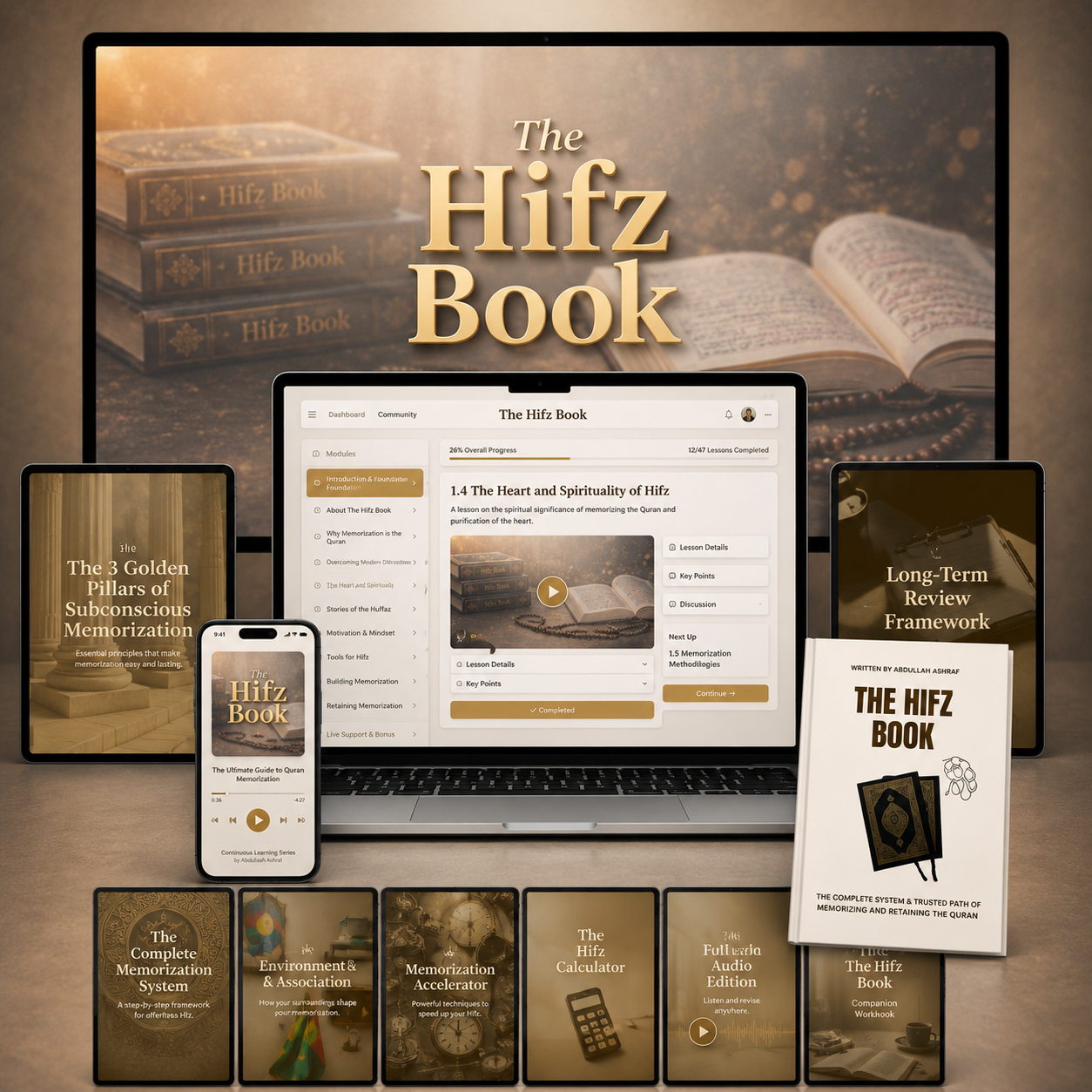 Hifz Mastery Bundle + Quran Memorization Blueprint + BONUSES ( Soft copy only )