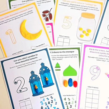 Ramadan Activity Bundle for Kids  + Ramadan Tracker 2026 (Included Bonus)
