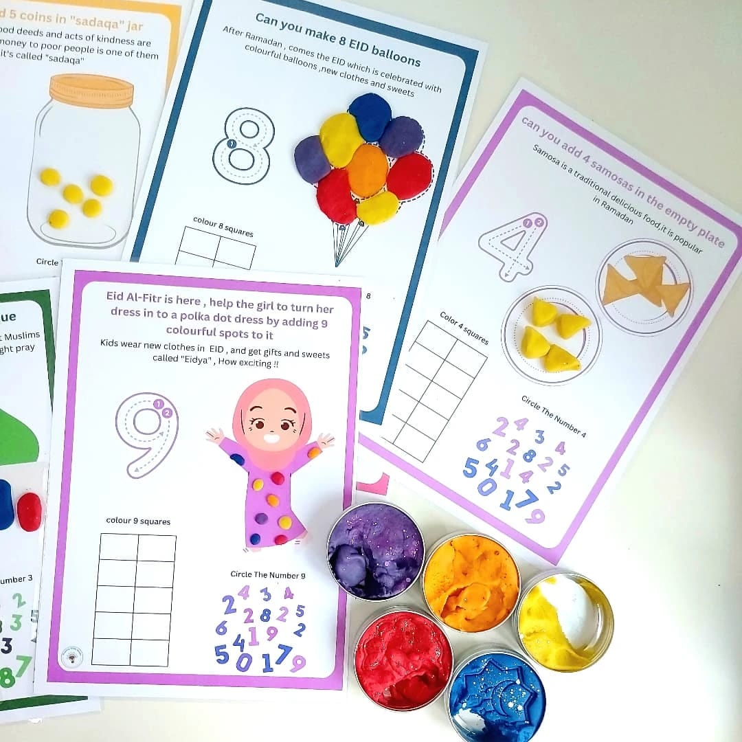 Ramadan Activity Bundle for Kids  + Ramadan Tracker 2026 (Included Bonus)