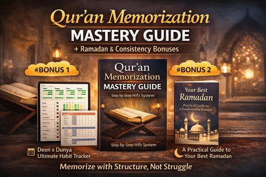 Hifz Mastery Bundle + Quran Memorization Blueprint