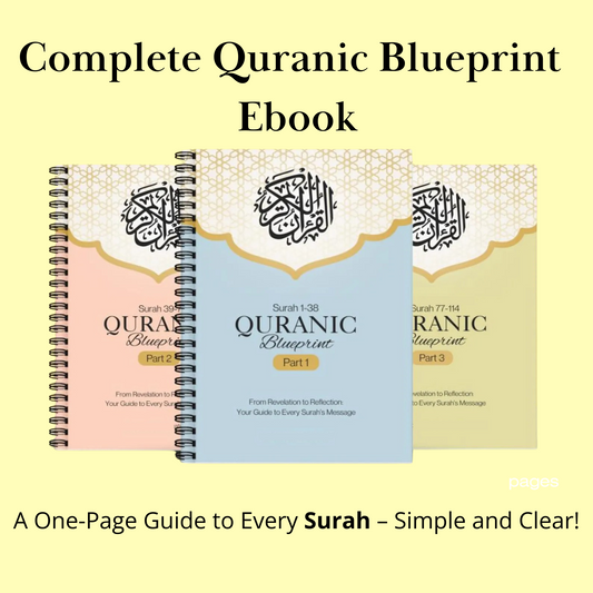Complete Quran Blueprint E-BOOK ( Surah By Surah ) + Bonuses